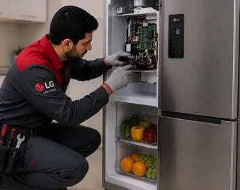 تعمیر یخچال ال جی در نمایندگی ال جی رویان